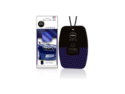 Odświeżacz powietrza AROMA PRESTIGE CARD ONYX